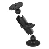 RAM Mount universal double ball mount with two round plates - B Size